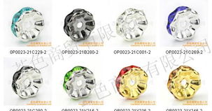 新系列【淺碧綠鍍銀浪邊圓形水鉆圈】 全方位解析飾品配件批發(fā)與銷(xiāo)售